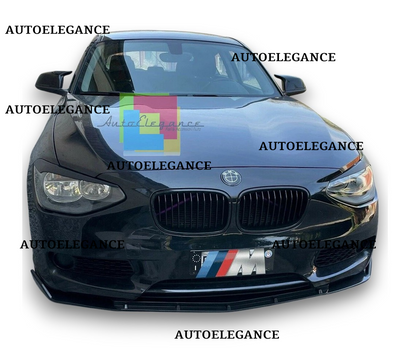 💫SPLITTER ANTERIORE NERO LUCIDO PER BMW SERIE 1 F20 F21 2011-2019💫