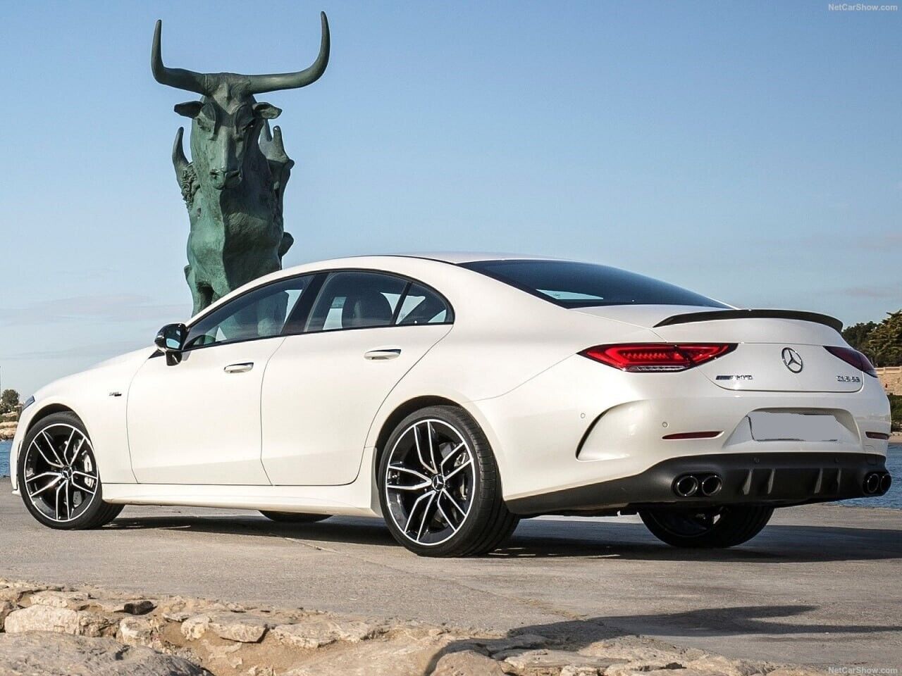 SPOILER BAGAGLIAIO CLS C257 2019+ LOOK AMG NERO LUCIDO 1099