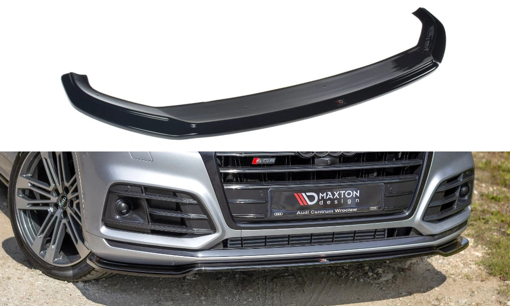 💕  Splitter  adatto per  Audi SQ5/Q5 S-Line Mk2 nero lucido 💕