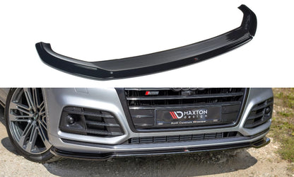 💕  Splitter  adatto per  Audi SQ5/Q5 S-Line Mk2 nero lucido 💕