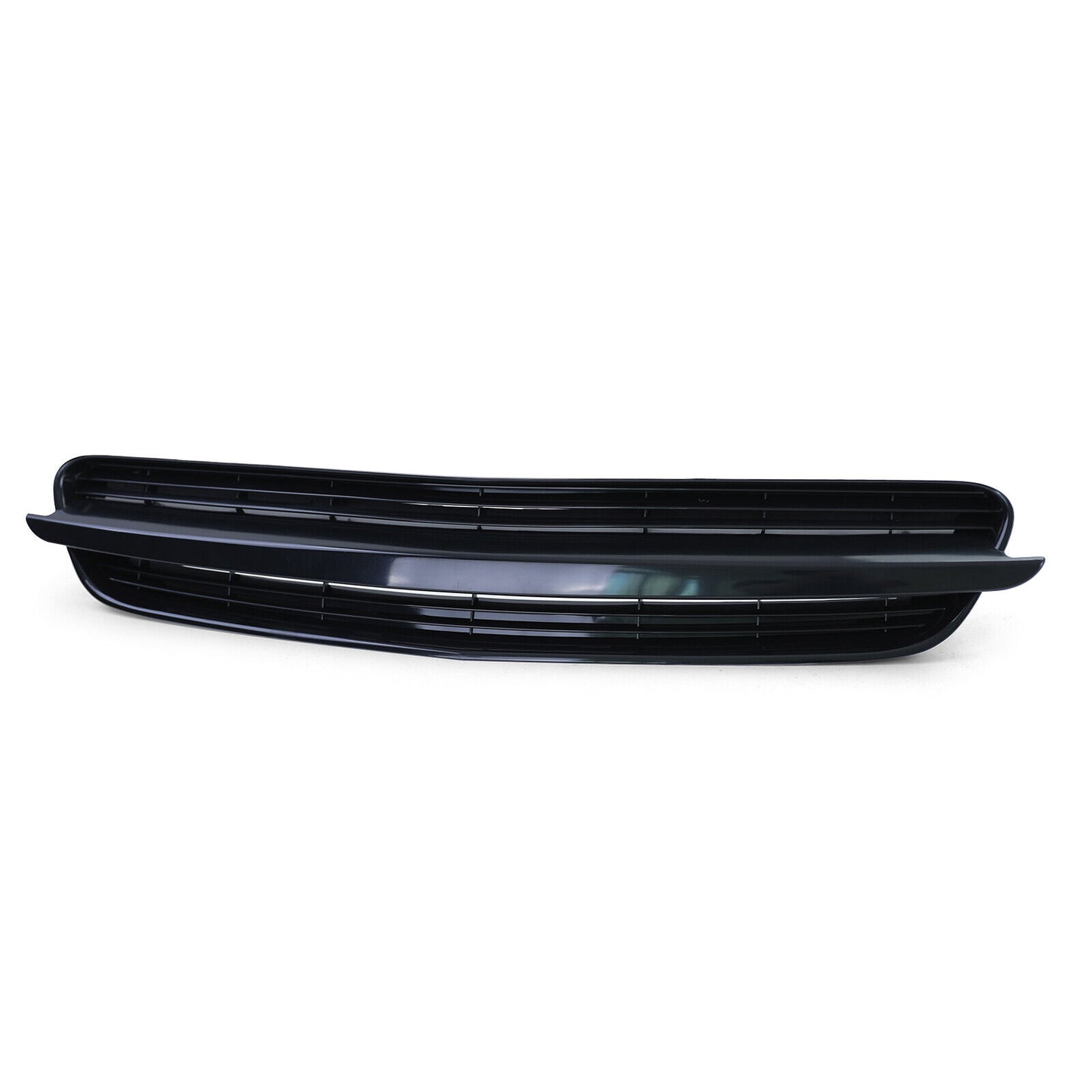Black emblemless sports radiator grille compatible with Opel Vectra C 02-05 Signum 03-05 