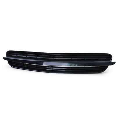Black emblemless sports radiator grille compatible with Opel Vectra C 02-05 Signum 03-05 