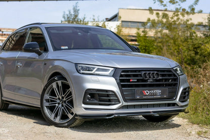 💕  Splitter  adatto per  Audi SQ5/Q5 S-Line Mk2 nero lucido 💕
