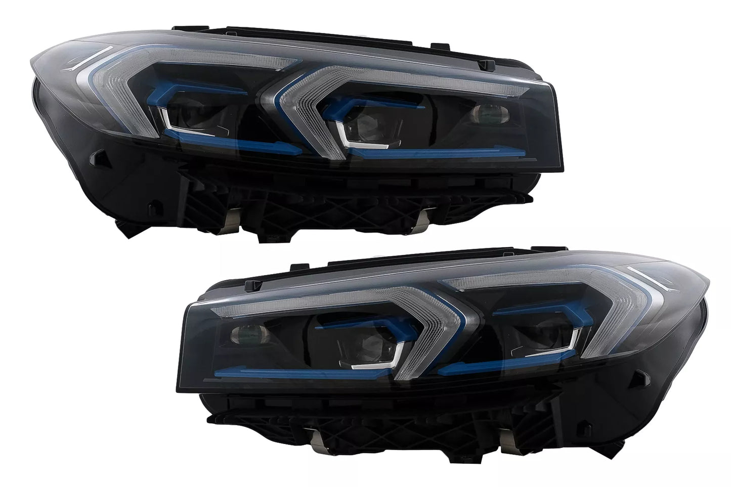 😎Fari per BMW Serie 3 G20 G21 G28 2018-2021 con LED Conversione in LCI😎