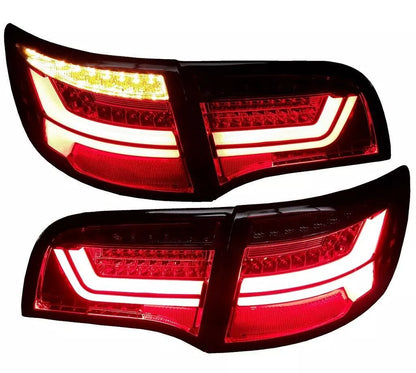 FANALI POSTERIORI LED AUDI A6 4F 04-11 FRECCE ANTERIORI RS + LUCE FRENO NERA