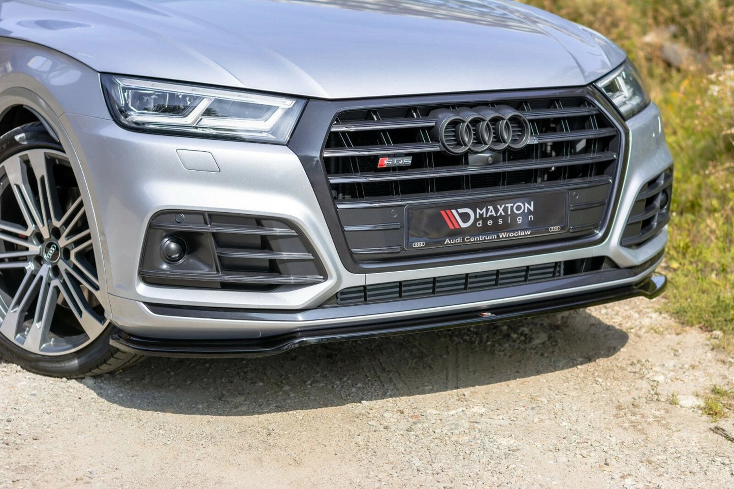 💕  Splitter  adatto per  Audi SQ5/Q5 S-Line Mk2 nero lucido 💕