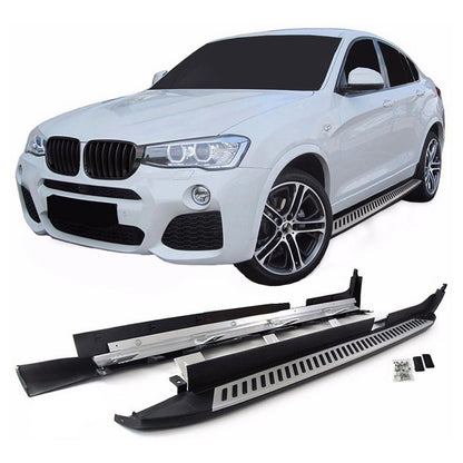 🔥ART.8594 PEDANE LATERALE SOTTOPORTA ADATTO PER BMW X3 F25 2011-2018🔥