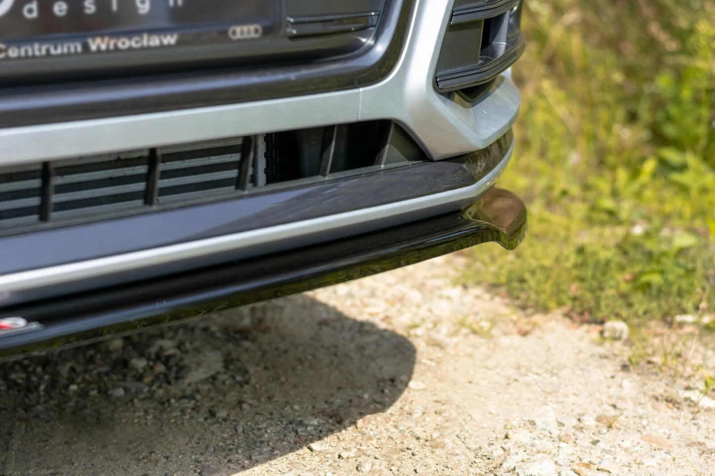 💕  Splitter  adatto per  Audi SQ5/Q5 S-Line Mk2 nero lucido 💕
