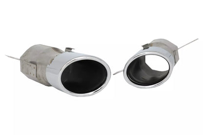 😍Difusor Puntas Plata para Mercedes CLA X118 C118 Sport Line 19+ CLA35 Look😍
