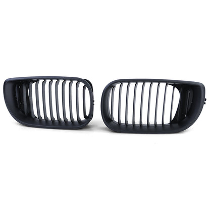 Aftermarket Matte Performance Grille Compatible with BMW 3 Series E46 Sedan Touring 01-05 