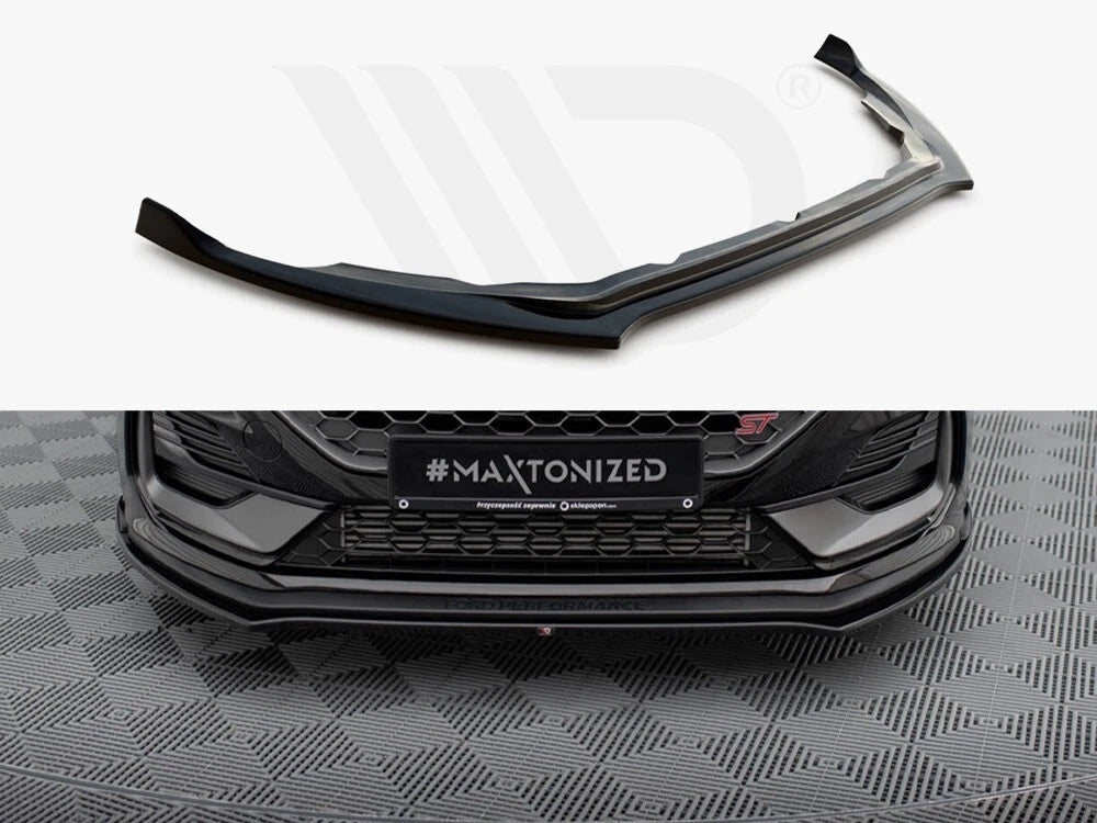 💕Splitter  adatto per Ford Fiesta ST MK8.5 nero lucido ABS💕