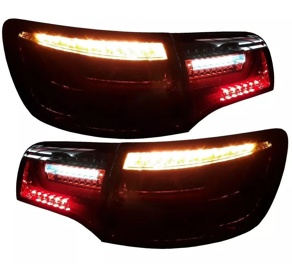 FANALI POSTERIORI LED AUDI A6 4F 04-11 FRECCE ANTERIORI RS + LUCE FRENO NERA