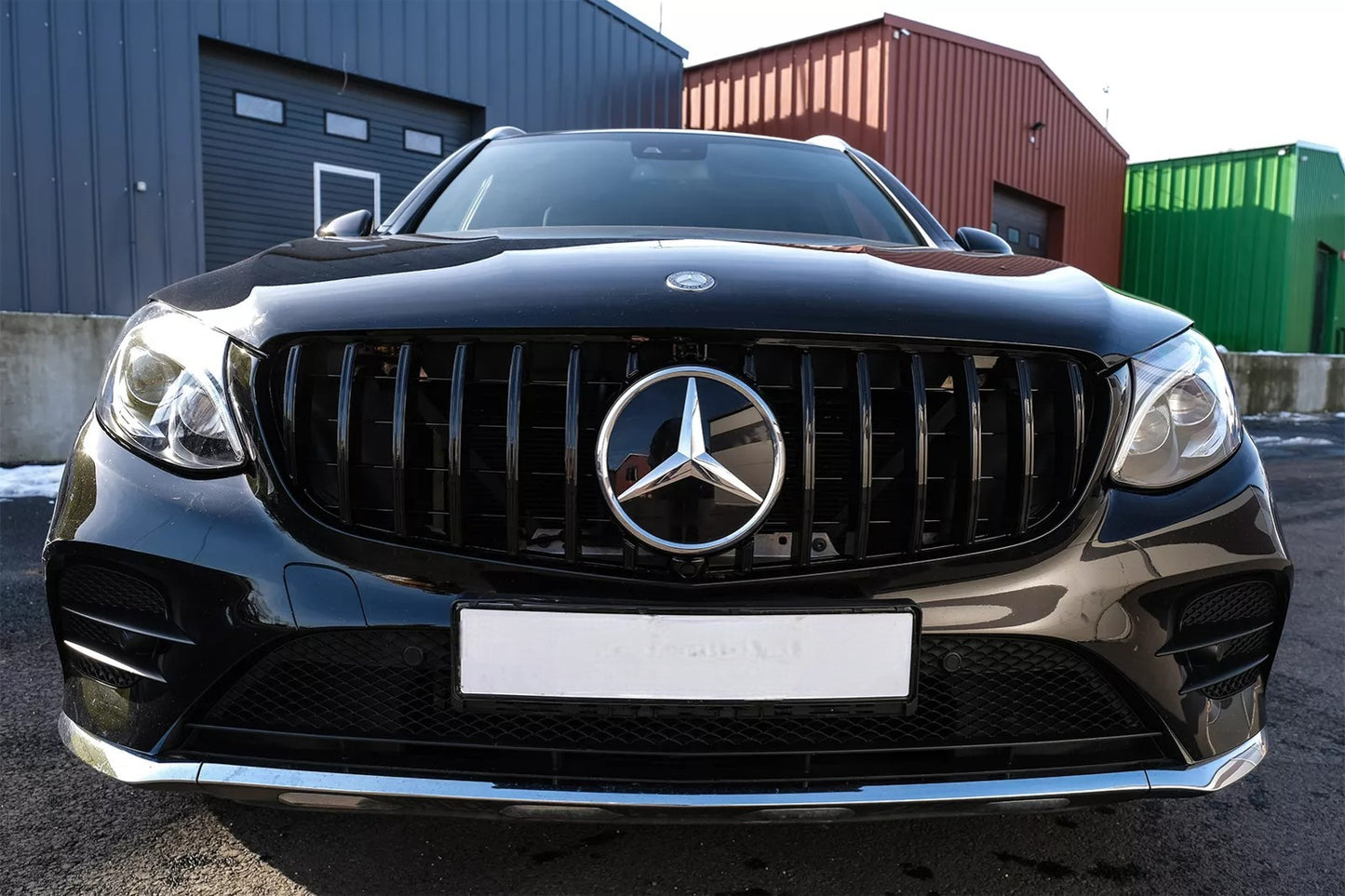 🤩Calandre pour Mercedes GLC X253 C253 15-18 GT R Panamericana Look🤩
