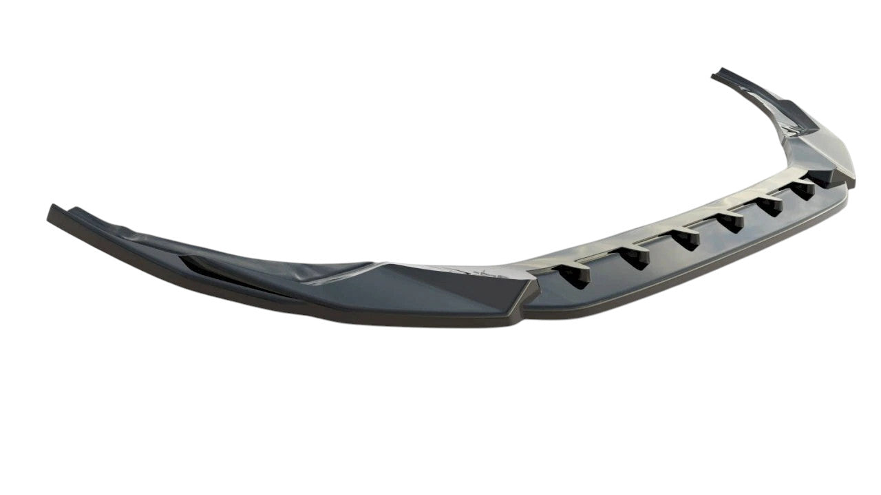 🔥Splitter Anteriore V3 in ABS Nero Lucido per Audi S3 / A3 S-Line 8Y  🔥
