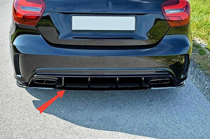 🤩Diffusore Paraurti Estensione per Mercedes Classe A W176 A45 Hatchback 2015-🤩