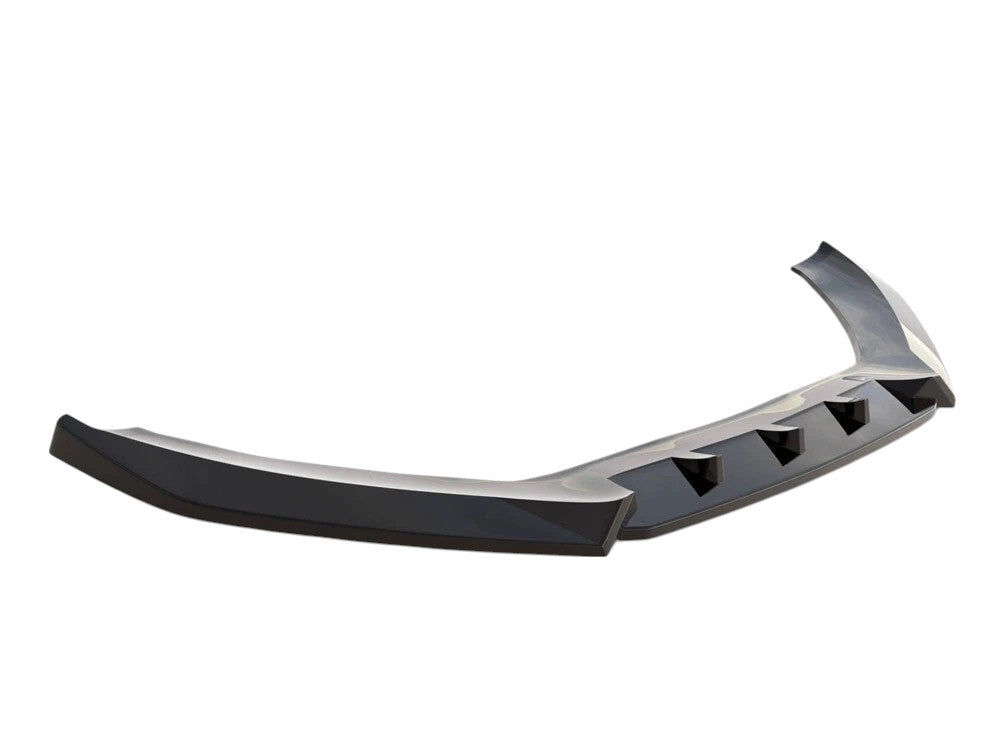✨Splitter Anteriore V1 in ABS Nero Lucido per Audi A5 8T Coupé Facelift (12–16)✨