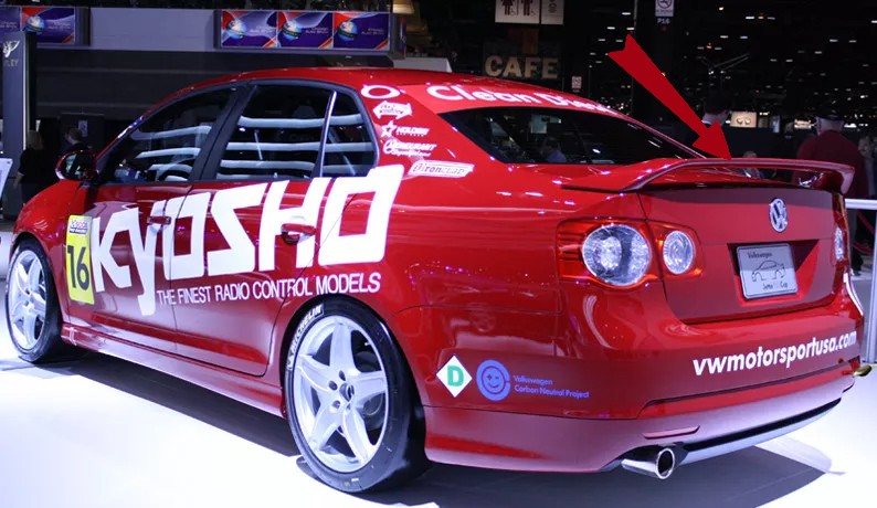 🔥KIT SPOILER ADATTO PER VW JETTA 5 V ( 2005-2010 ) " JETTA CUP " STILE🔥