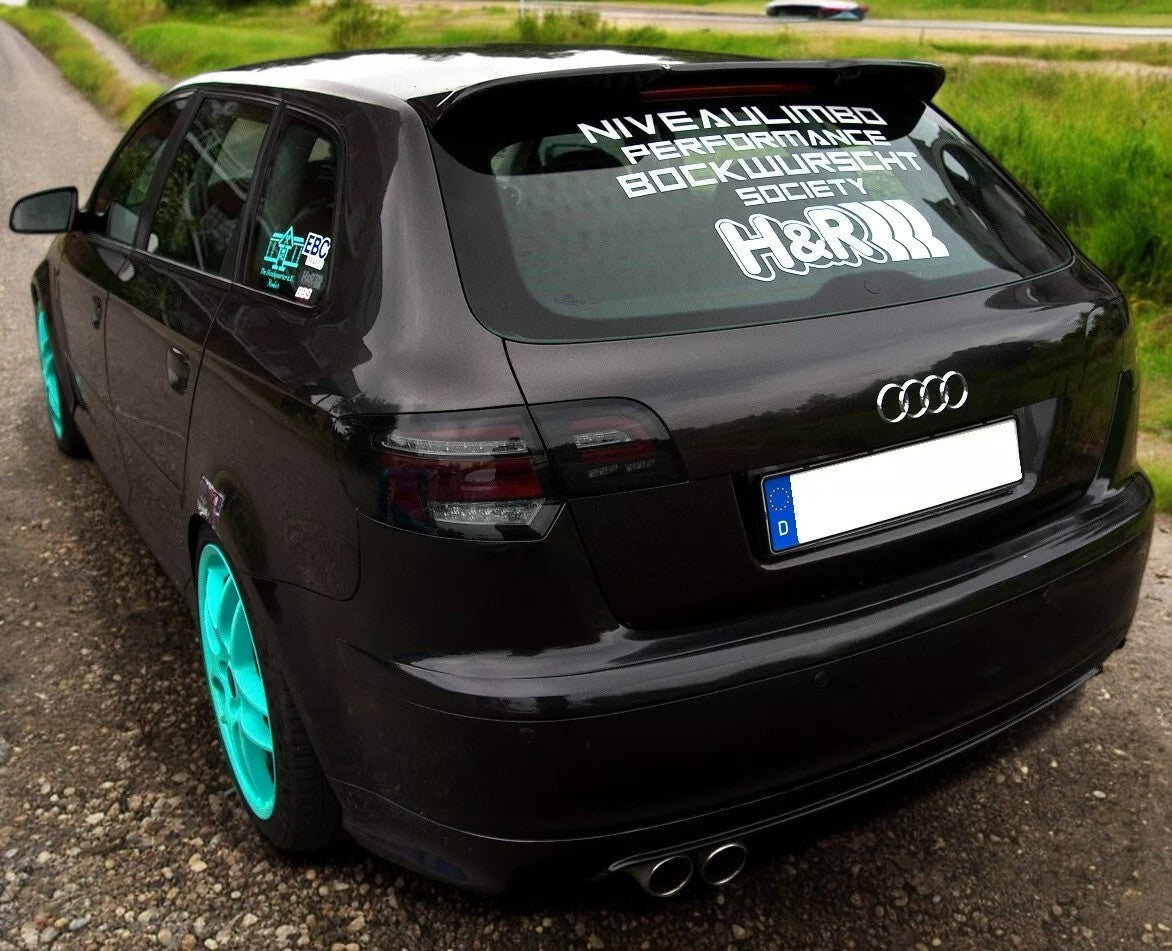 Audi A3 8P Sportback 09-14 Led Luci Posteriori Nero Indicatori di direzione