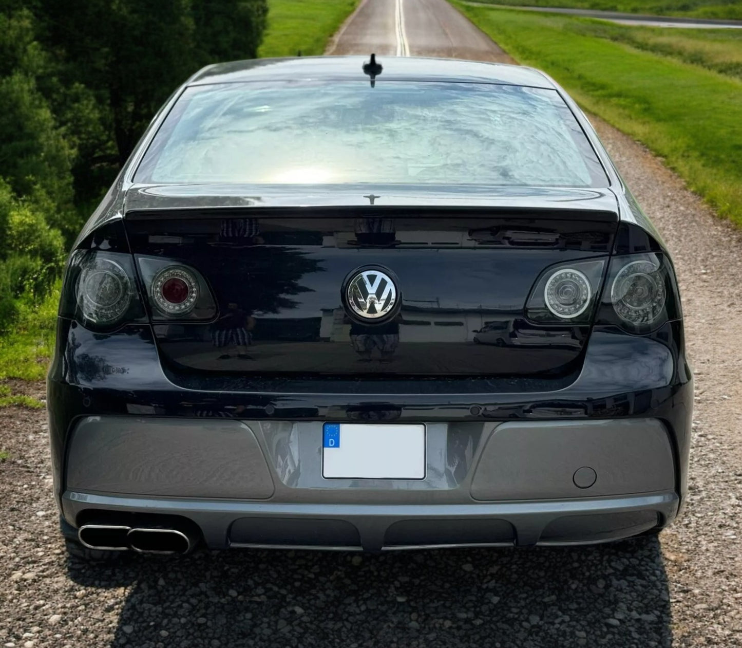 Luci posteriori LED grigio fumo per VW Passat 3C B6 anno 05-10 BERLINA marchio elettrico nuovo