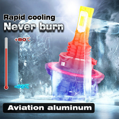 For Chevy Spark 2013-2015 6000K 4pc LED Headlight High/Low Fog Light Bulbs 