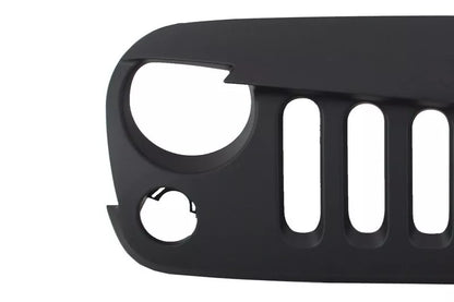 💎Paraurti metallo per Jeep Wrangler Rubicon JK 07-17 Fendinebbia Griglia Nero💎