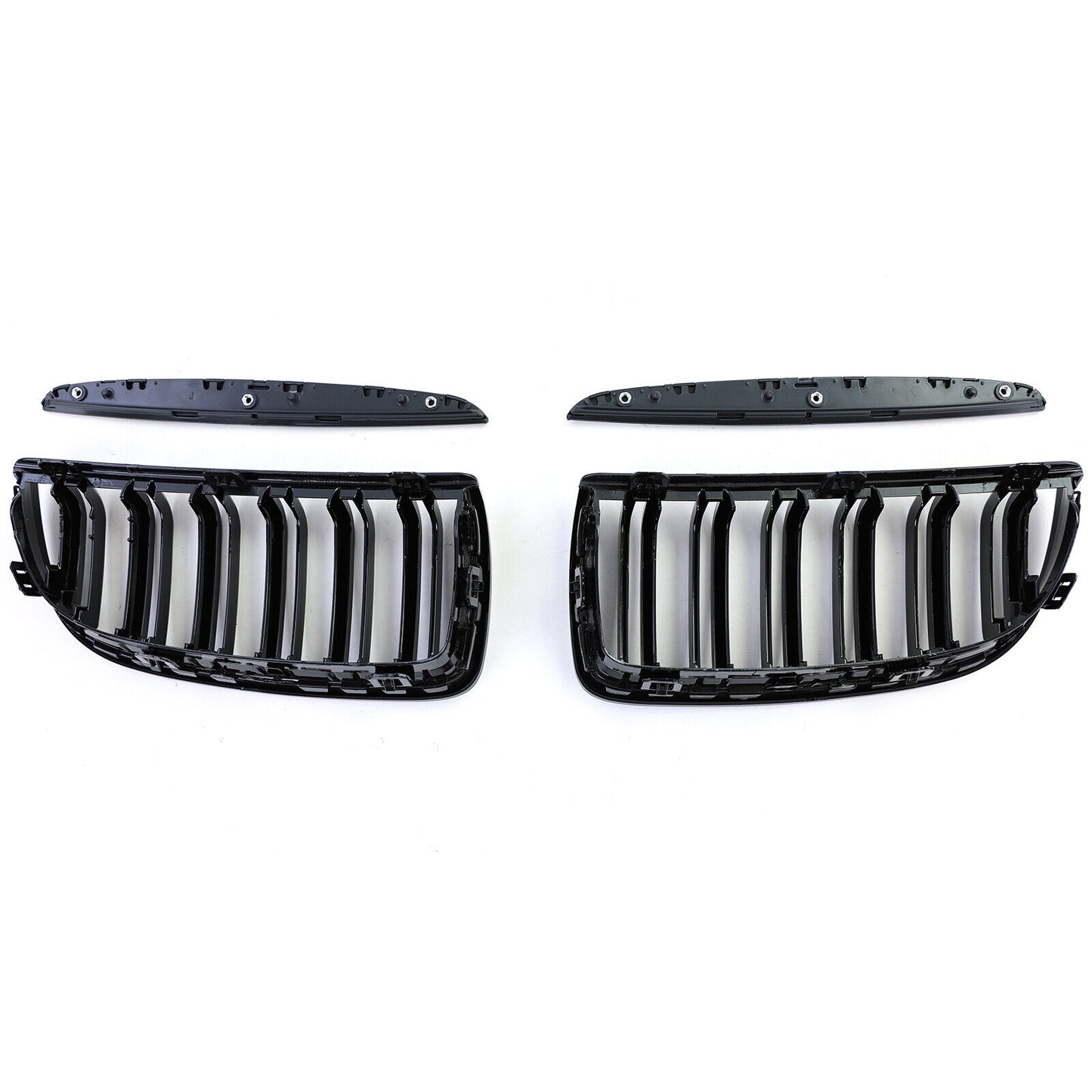 Griglia radiatore sportiva doppia barra performance lucida adatta BMW Serie 3