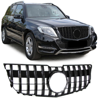 Griglia Sport nera lucida aftermarket compatibile con Mercedes GLK X204 Pre-Facelift 08-12
