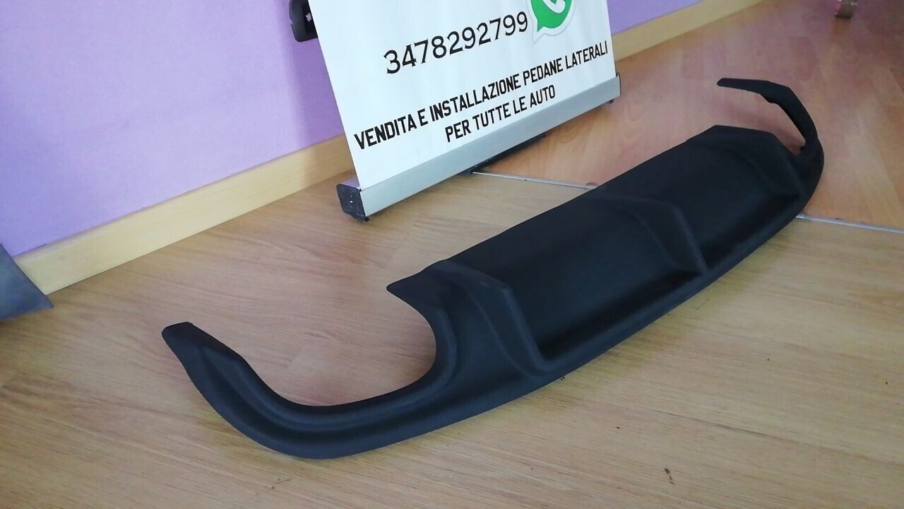 DIFFUSORE ADATTO PER AUDI A5 2007-2011 COUPE STANDARD 2+2 LOOK DTM GREZZO