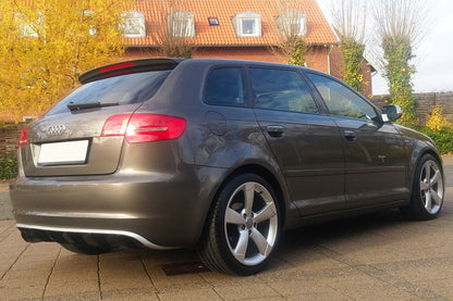 DIFFUSORE ADATTO PER AUDI A3 8P RS3 LOOK 2008-2012 LIFTING