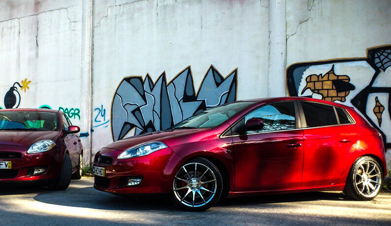 MINI SKIRTS SUITABLE FOR FIAT BRAVO 2 ( 2006-2014 ) SPORT STYLE 