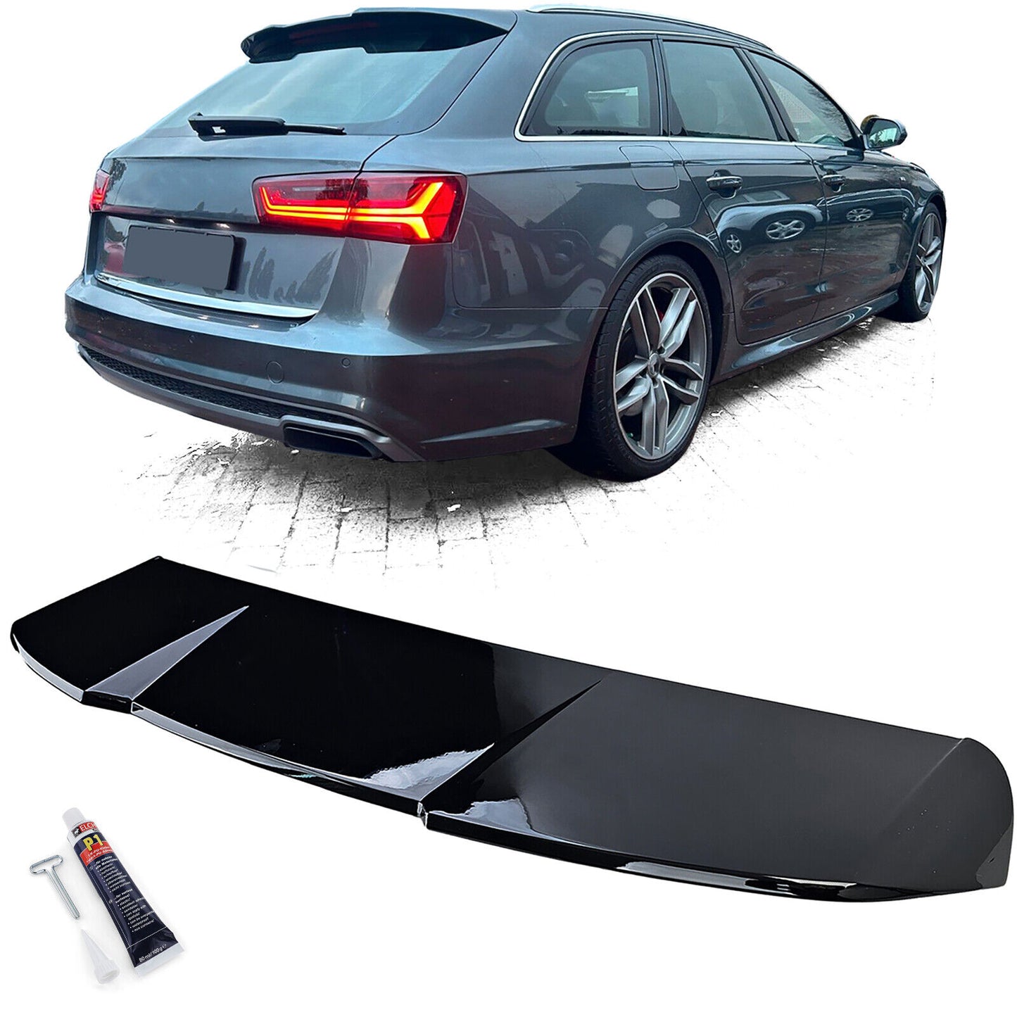SPOILER suitable for Audi A6 C7 4G 11-18 Avant