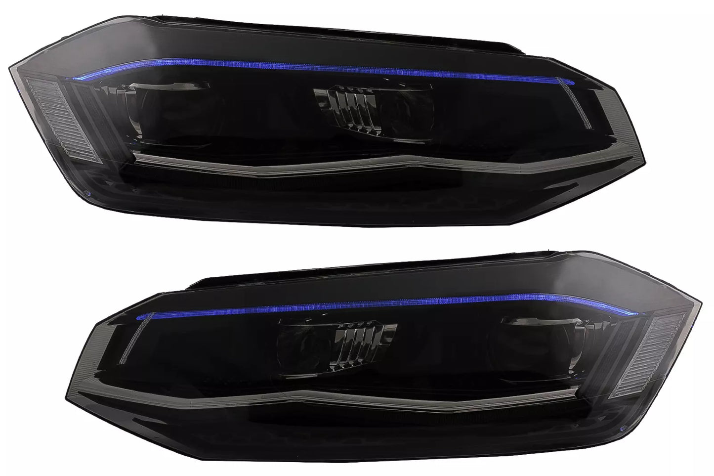 ⭐Fari LED per VW Polo AW MK6 2018-2020 Dynamic Sequenziale Segnale Luci⭐