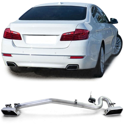 Duplex exhaust tip 550 look conversion for BMW F10 F11 520 523 525 528 
