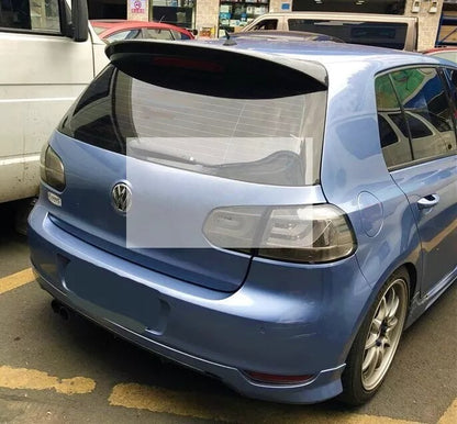 Gloss Black Spoiler Suitable for VW Golf MK6 TSI TDI 'GTI R R20 Style' 2008-13 