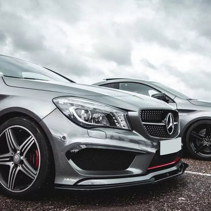 🤍KIT SPLITTER ADATTO PER Mercedes C117 X117 CLA