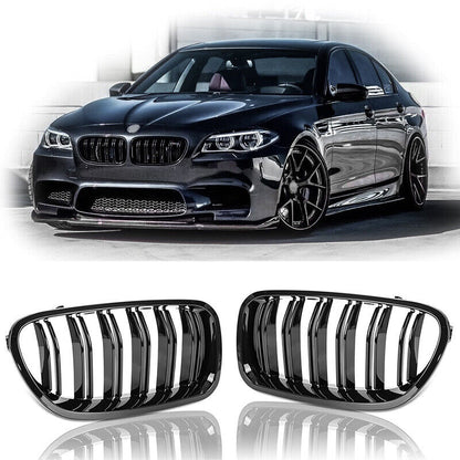 GRILLE Kidney double gangway suitable for BMW 5 Series F10 F11 sedan Touring