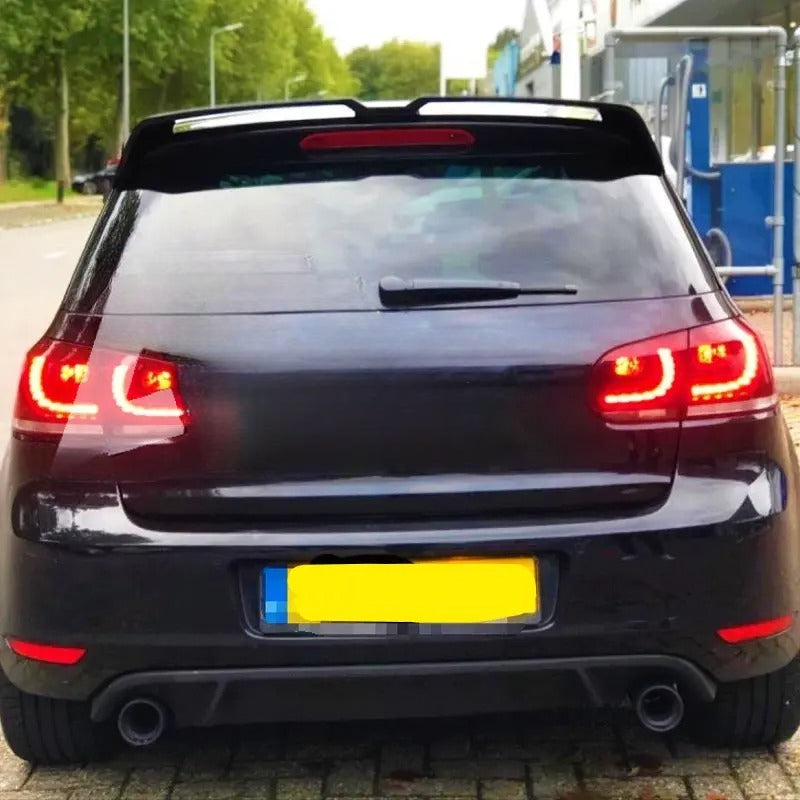 ✨Glossy Black Rear Spoiler Suitable for VW Golf MK6 TSI TDI Oettinger 08-13✨