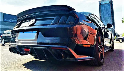 💯Glossy Black Spoiler KIT Suitable For Ford Mustang GT Style 2015+💯