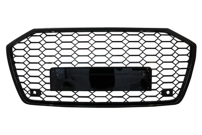 ⭐Paraurti Anteriore Griglia per Audi A6 C8 4K 18-2020 RS6 Design Calandra PDC⭐
