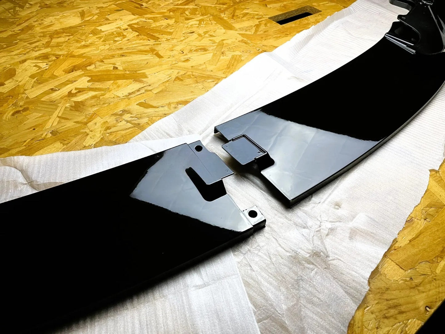 🔥KIT Splitter Nero Lucido Adatto Per BMW Serie 4 F32 F33 F36 M Sport 2013-20🔥