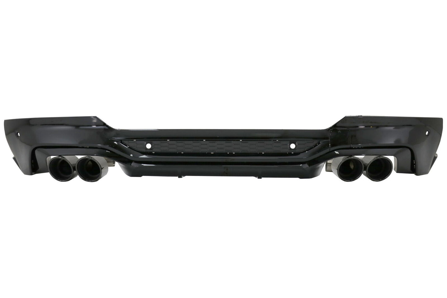 Punte scarico doppia uscita diffusore paraurti per BMW X4 G02 18+ M Sport