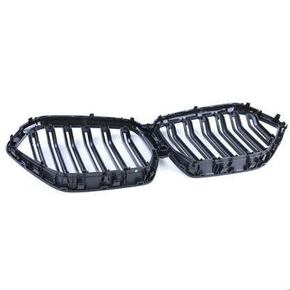 Performance Gloss Double Bar Radiator Grille Fit For BMW X6 G06 2019+ 