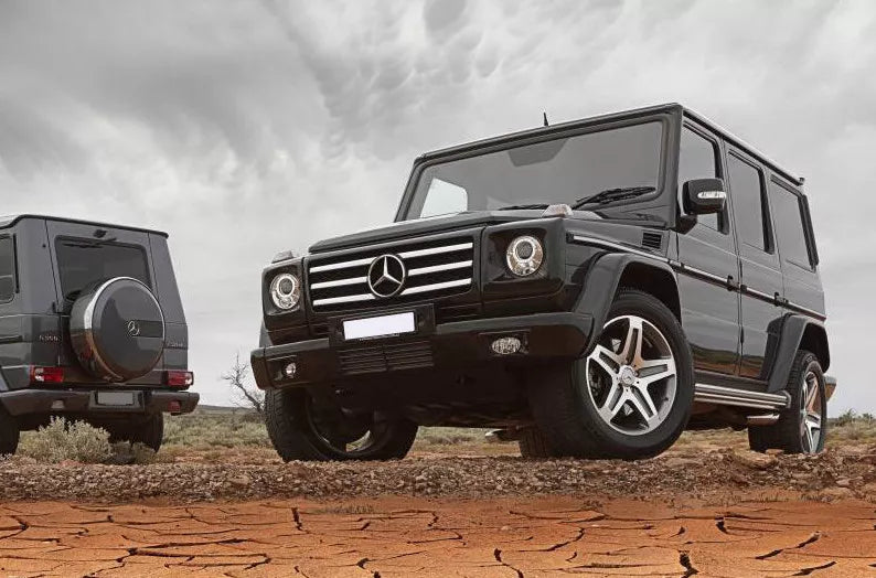 😎KIT 4 FENDERS 10CM SUITABLE FOR MERCEDES G CLASS W463😎 