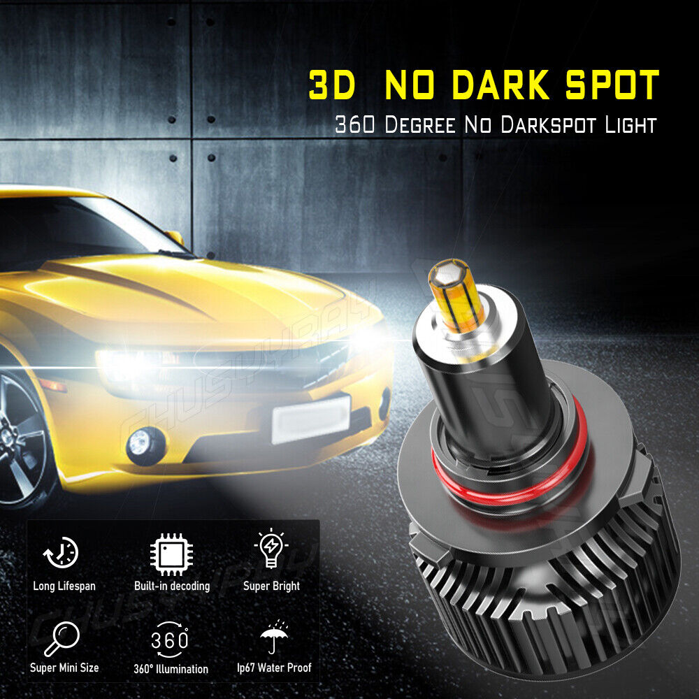 For Honda Accord 2008-2017 4x 6000k High/Low Beam Bulbs Kit 