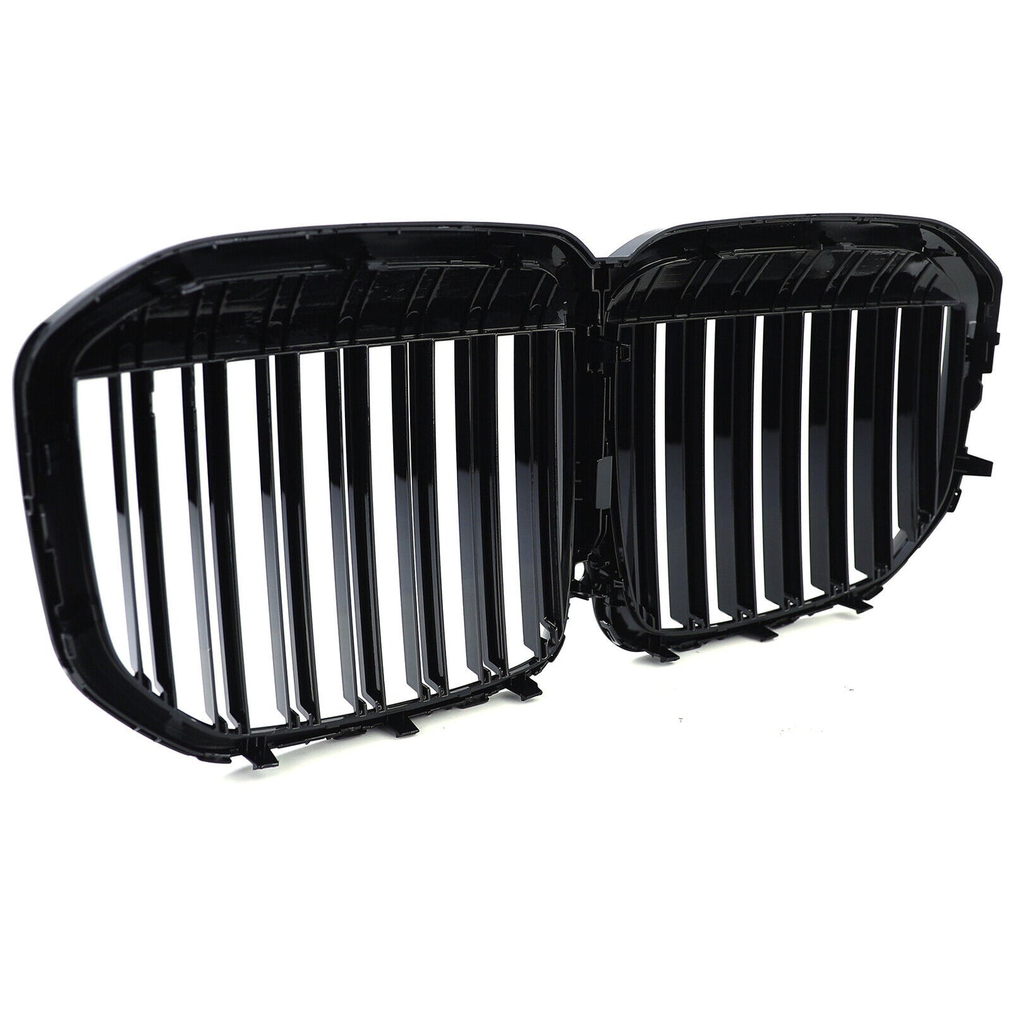 Performance Gloss Double Bar Radiator Grille Fit For BMW X7 G07 2019+ 