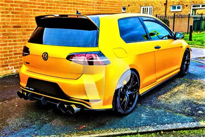 Carbon Fiber Spoiler Fit For VW Golf R GTD GTI MK7 MK7.5