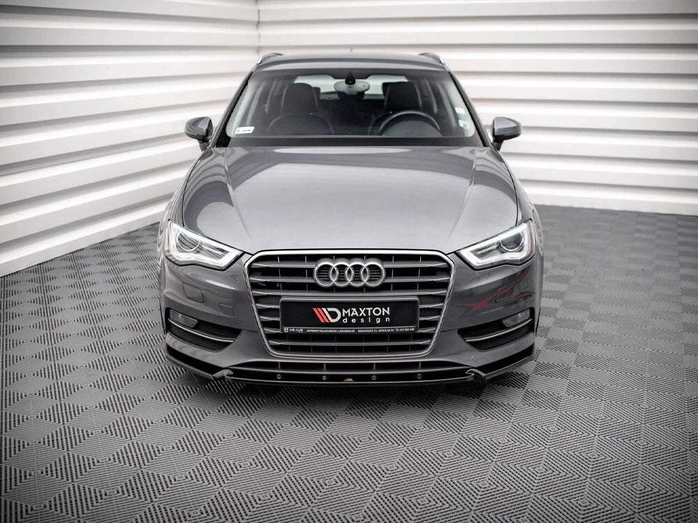 💕  Splitter  adatto  per  AUDI A3 8V Sportback  nero  lucido 💕