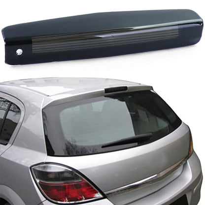 Copertura in vetro trasparente per 3. Luce di stop nera per Opel Astra H 5 porte AUTOELEGANCERICAMBI