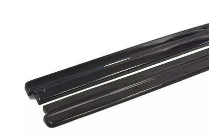 🔥  SOTTO Minigonne in ABS Nero Lucido per Audi S4 B8 Facelift (2012–2015) 🔥