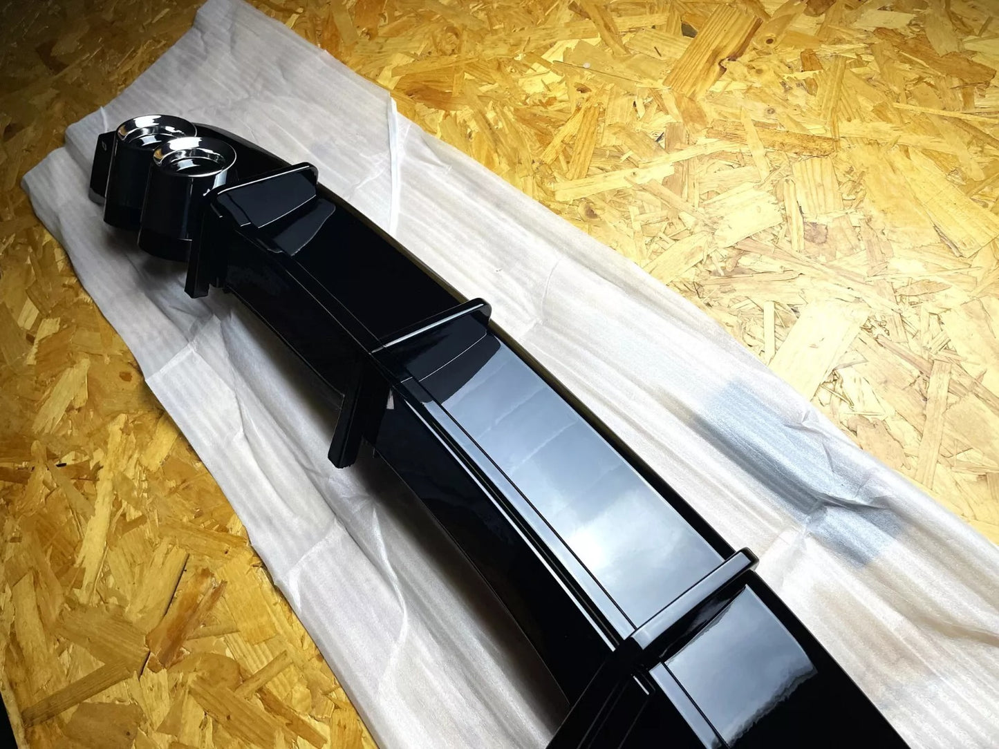 😍Kit Diffusore nero lucido adatto per VW Polo MK4 9N GTI😍